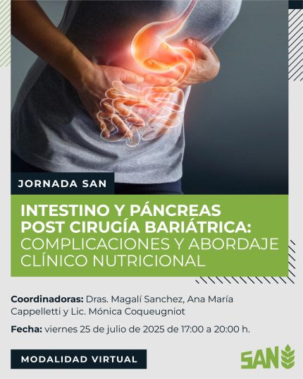 JORNADA Intestino y Páncreas post cirugía bariátrica